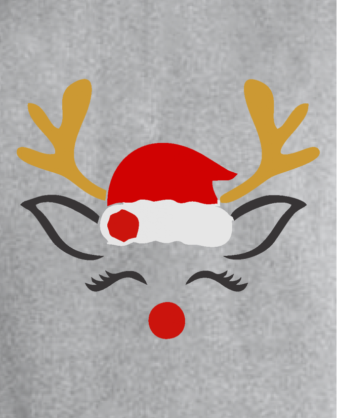 Christmas face 1